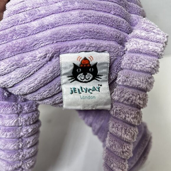 Jellycat London Mouse Rat Cordy Roy Corduroy Purple Plush Stuffed Animal 15" HTF - Picture 6 of 6